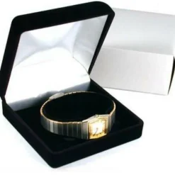 Black Bracelet Watch Anklet Gift Box Jewelry Display