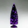 Black Bristle Tree With Purple Lights - Lemax Spooky Town