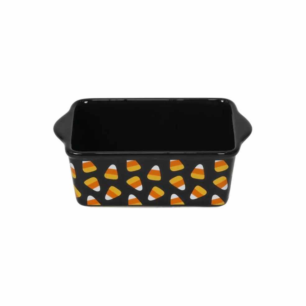 Black Candy Corn Mini Loaf Pan by Makery™