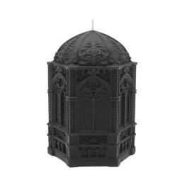 Black Cathedral Unscented Pillar Candle by Ashland®