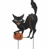 27.5" Black Cat Metal Yard Stake by Ashland®
