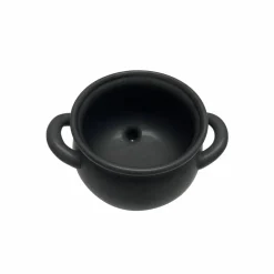 Black Ceramic Cauldron by Ashland®