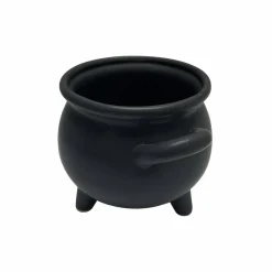 Black Ceramic Cauldron by Ashland®
