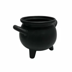 Black Ceramic Cauldron by Ashland®