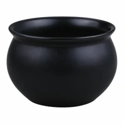 6.25" Black Ceramic Cauldron by Makery™