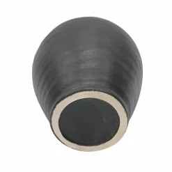 8.5" Black Ceramic Pot by Ashland®