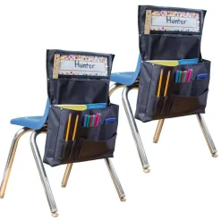 Black Chair Pocket, Pack of 2