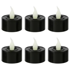 Black Color Changing LED Lighted Tealights, 6ct. by Ashland®