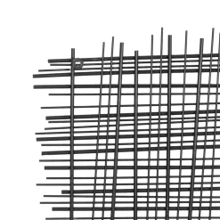 Black Contemporary Abstract Metal Wall Décor