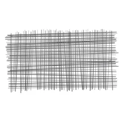 Black Contemporary Abstract Metal Wall Décor