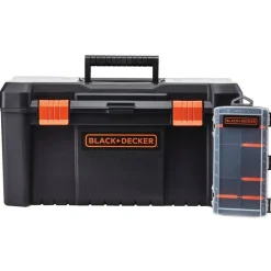 Black & Decker 10-Compartment 16 in. Toolbox and Organizer