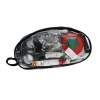 Black Deluxe Sewing Kit in Vinyl Zipper Pouch