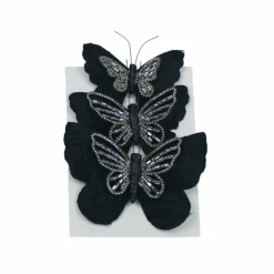 Black & Diamond Butterfly Accents, 3ct. by Ashland®