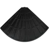 26" Black Fan Off-Set Umbrella Base