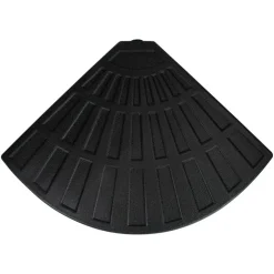 26" Black Fan Off-Set Umbrella Base