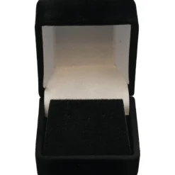36 Black Flocked Earring Gift Boxes