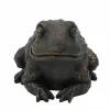 7" Black Frog with Brushed Gold Finish Tabletop Décor by Ashland®