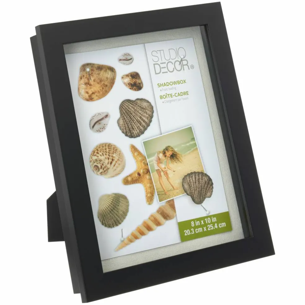 Black Front Opening Shadow Box by Studio Décor®