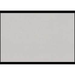 Black Gallery Deep Wood Framed Corkboard, Grey Cork