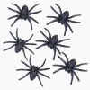 Black Glitter Spiders, 6ct. by Ashland®