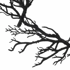 20" Black Glitter Twig Wreath by Ashland®