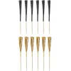 Black & Gold Burst Cupcake Toppers, 12ct. by Makery™