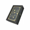 7" Black & Gold Celestial Decorative Box by Ashland®