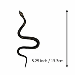 5.25" Black & Gold Plastic Snakes, 2ct. by Ashland®
