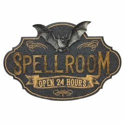 15.5" Black & Gold Spellroom Sign Wall Décor by Ashland®