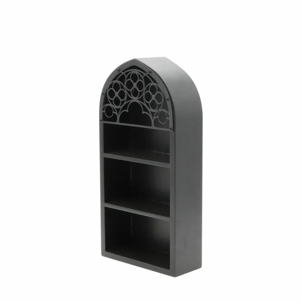 9.75" Black Gothic Coffin Tabletop Cubby by Ashland®