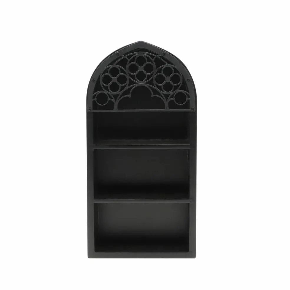 9.75" Black Gothic Coffin Tabletop Cubby by Ashland®