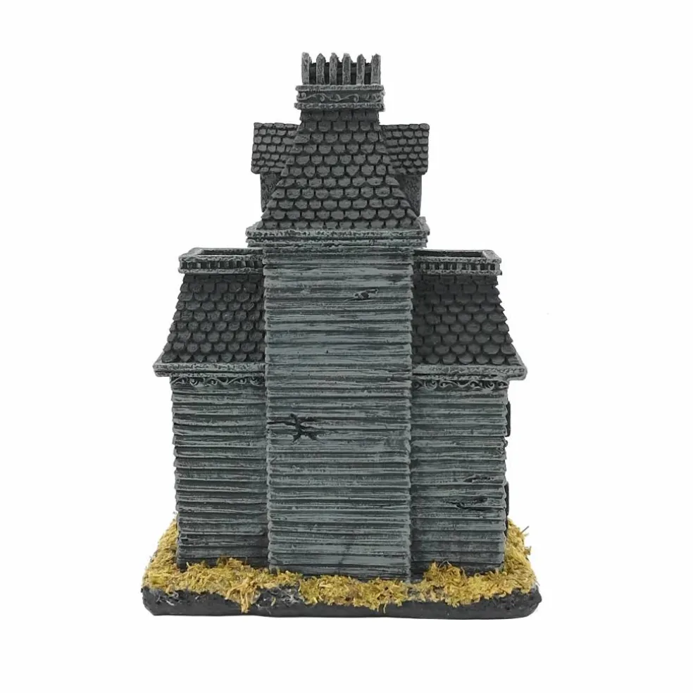 9" Black Haunted House LED Mini Decoration by Ashland®