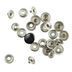 Black Heavy Duty Snaps by Loops & Threads™