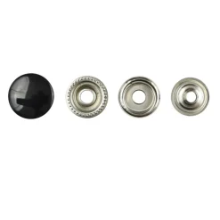 Black Heavy Duty Snaps by Loops & Threads™