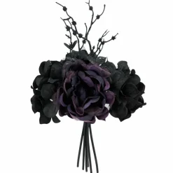 12" Black Hydrangea Mix Bouquet by Ashland®