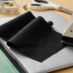 Black Iron-On Mending Fabric By Loops & Threads™