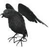 17.75" Black Iron Raven Tabletop Décor by Ashland®