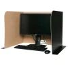 Black Large Flipside Computer Lab Privacy Screen, Pack of 12