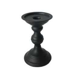Black Metal Pillar Candle Holder By Ashland®