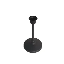 Black Metal Taper Candle Holder by Ashland®