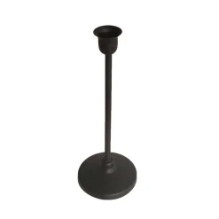 Black Metal Taper Candle Holder by Ashland®