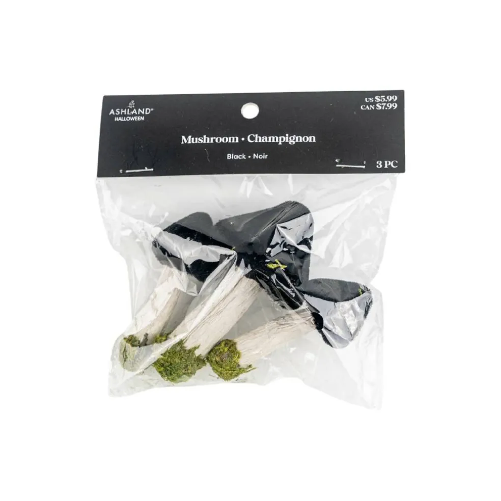 Black Mushroom Accents, 3ct. by Ashland®
