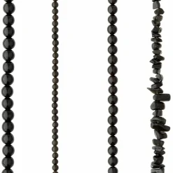 Black Obsidian Beads Value Pack by Bead Landing™