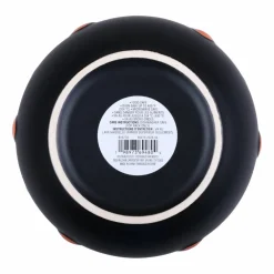 Black & Orange Ceramic Cauldron by Makery™