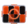Black & Orange Halloween Snackle Box by Makery™