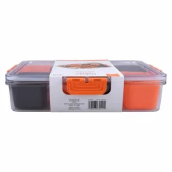 Black & Orange Halloween Snackle Box by Makery™
