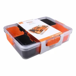 Black & Orange Halloween Snackle Box by Makery™