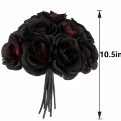 12" Black & Red Rose Mix Bouquet by Ashland®