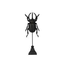 13" Black Rhino Beetle Tabletop Décor by Ashland®