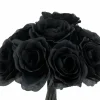 12" Black Rose Bouquet by Ashland®